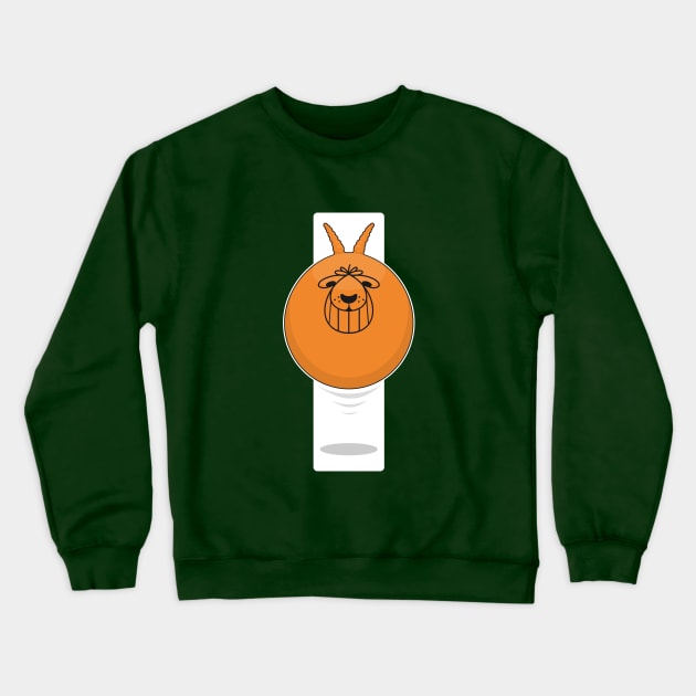 SPACEHOPPER Crewneck Sweatshirt by Aries Custom Graphics